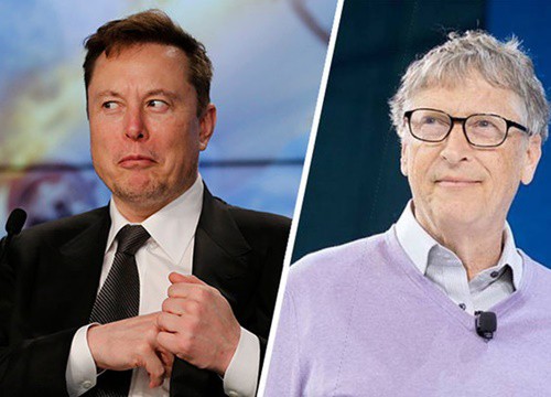 Elon Musk dùng ảnh chế công kích Bill Gates