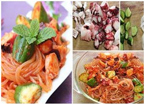 Cách làm món salad bạch tuộc giòn ngon, siêu lạ miệng