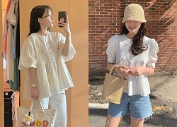 Có 1 mẫu áo mà dàn gái Hàn đang &#8220;nâng như nâng trứng&#8221;, diện lên đảm bảo có ảnh đẹp post Instagram sống ảo!