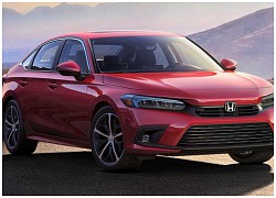 Honda Civic 2022 lộ diện trước ngày chính thức ra mắt