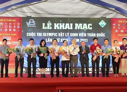 Khai mạc Cuộc thi Olympic Vật lý sinh viên toàn quốc