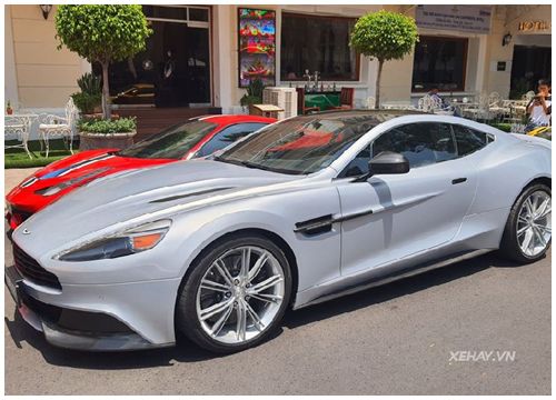 Aston Martin Vanquish phong cách DB5 của điệp viên 007 ở Sài Gòn