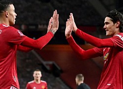 Cavani giúp Man Utd vào bán kết Europa League