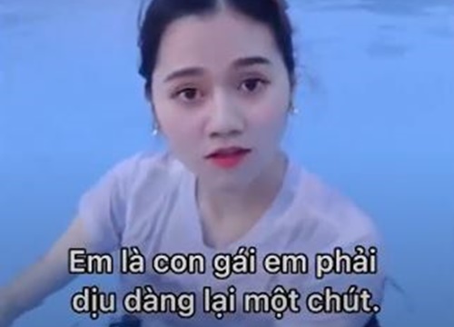 'Con gái làm nũng là phải dịu dàng, đừng có đàn ông quá'