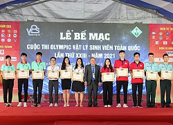 Đại học Sư phạm TP Hồ Chí Minh đoạt giải đặc biệt Cuộc thi Olympic Vật lý sinh viên toàn quốc