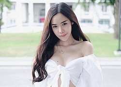 Diện sơ mi trắng, gái xinh có muôn kiểu sexy, "đốt cháy" phố phường