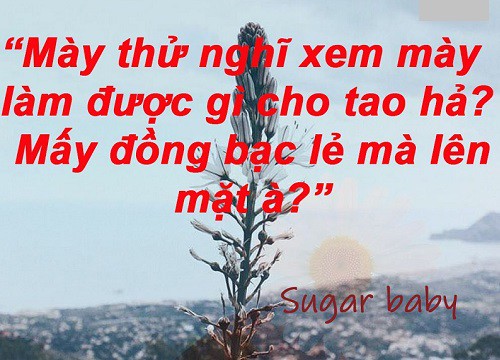 Loạt phát ngôn 'căng đét' của gái xinh bị bạn trai phát hiện làm sugar baby: 'Đang là mốt đấy, con nào chẳng làm'