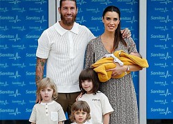 Sergio Ramos bị các con 'nhốt' trong phòng