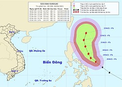 Siêu bão SURIGAE giật trên cấp 17, cách Philippines 420km