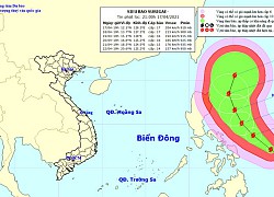 Xuất hiện siêu bão mạnh cấp 17 ở vùng biển phía đông miền trung Philippines