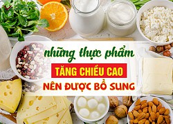 Ăn gì để phát triển chiều cao?