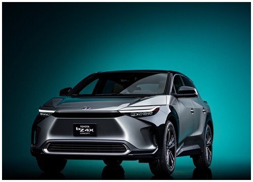 Cận cảnh xe điện Toyota bZ4X Concept vừa xuất hiện tại Triển lãm ô tô Thượng Hải 2021