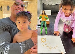 Con gái The Rock là fan của 'Aquaman' Jason Momoa