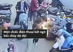 Điện thoại phát nổ, đốt cháy túi xách