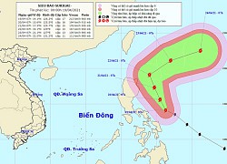 Do ảnh hưởng của siêu bão Surigae, Bắc Biển Đông biển động mạnh, sóng biển cao 4m