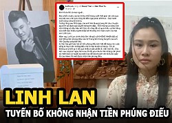 Linh Lan tuyên bố không nhận tiền phúng điếu, ẩn ý vợ cũ Vân Quang Long vùi dập mẹ con mình