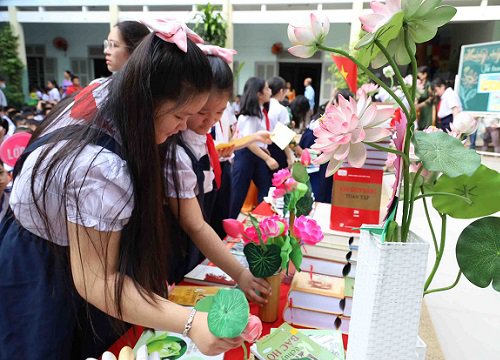 Ngày hội đọc sách tại Trường Tiểu học Phương Sài