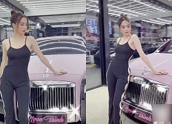 Ngọc Trinh vừa hoàn thành chiếc xế hộp siêu xịn phiên bản &#8220;BLACKPINK&#8221;