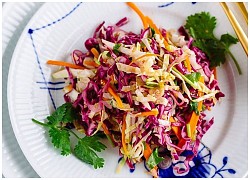 Nhẹ nhàng với món salad bắp cải thanh lọc cơ thể !