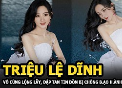 Triệu Lệ Dĩnh đập tan tin đồn bị chồng bạo hành bằng hình ảnh vô cùng lộng lẫy