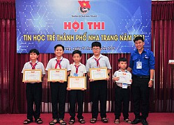 52 thí sinh tham gia hội thi Tin học trẻ TP. Nha Trang