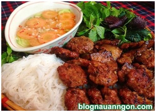 Cách làm món bún chả Hà Nội chuẩn ngon "đến từng chi tiết" !