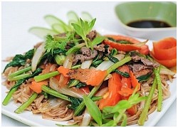 Cách làm phở xào thịt bò rau củ nhanh gọn lẹ cho bữa tối dinh dưỡng