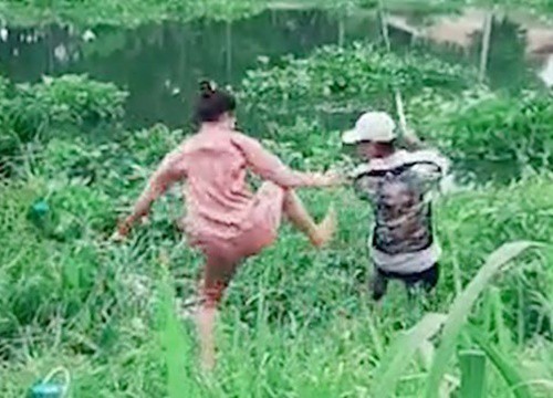 Cú đạp đi vào lòng sông