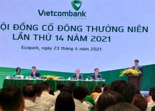 ĐHCĐ Vietcombank: Lợi nhuận quý I hơn 8.000 tỷ