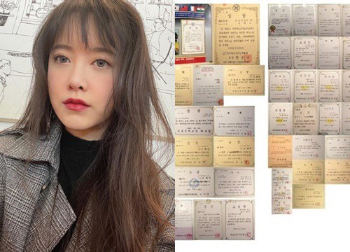 Goo Hye Sun đích thị là hot girl nhà người ta, kéo xuống ảnh chụp lại "cả núi" bằng khen mà choáng