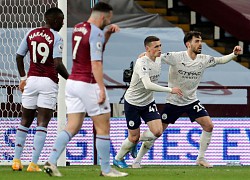 Thắng "không tưởng" Aston Villa, Man City tiến sát chức vô địch Ngoại hạng Anh