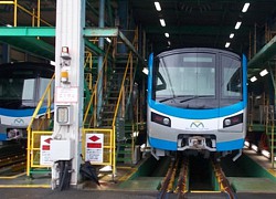 Thêm 6 đoàn tàu metro được vận chuyển từ Nhật Bản sang TP HCM