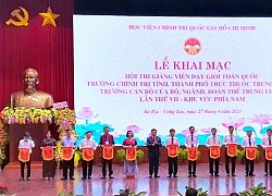 Khai mạc Hội thi giảng viên dạy giỏi toàn quốc các trường chính trị khu vực phía nam