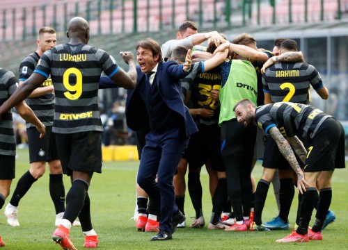 Kịch bản đưa Inter Milan vô địch Serie A sớm 4 vòng