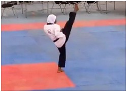 Vận động viên mang thai 8 tháng giành huy chương vàng Taekwondo