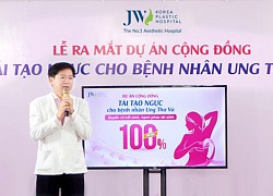 Bệnh viện JW giúp bệnh nhân ung tư vú tái tạo ngực