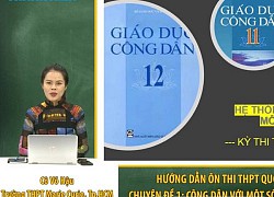 Bí quyết ôn thi THPT đạt điểm cao môn GDCD: Pháp luật