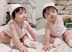 Con gái Đông Nhi cưng xỉu khi hóa thân thành cô gái Hà Lan