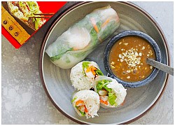 Gỏi cuốn chấm sốt Hoisin lạ miệng