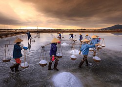 Trải nghiệm làng nghề làm muối dành cho du khách trong và ngoài nước