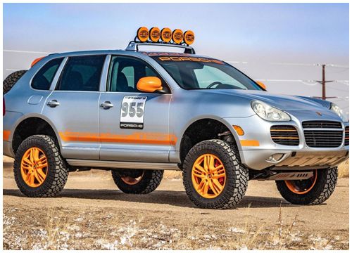 Porsche Cayenne đời 2005 được độ theo phong cách off-road