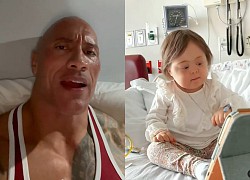 The Rock hát tặng fan nhí mắc ung thư