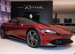 Cận cảnh Ferrari Roma chính hãng vừa ra mắt: Kiểu dáng mềm mại, động cơ công suất 612 mã lực