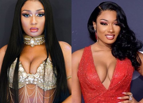 Megan Thee Stallion gây choáng với chiếc váy vàng hở hang trên thảm đỏ