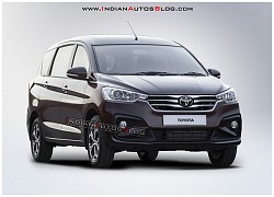 Xem trước xe gia đình giá rẻ của Toyota: Ra mắt cuối năm, giống hệt Suzuki Ertiga nhưng thay logo mới