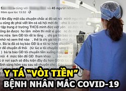 Bắc Giang:Nữ y tá thừa nhận "vòi" tiền người nhà bệnh nhân Covid-19