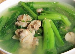 Cách nấu canh ngao cải xanh thanh mát dễ làm