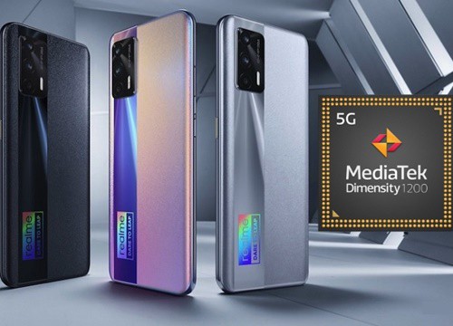 Realme X7 Max 5G ra mắt: Màn hình AMOLED 120Hz, Dimensity 1200, sạc nhanh 50W, giá 8.5 triệu đồng