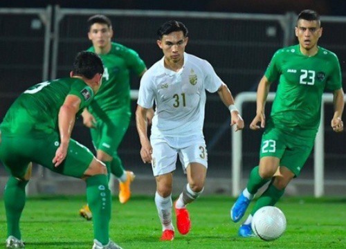 Tuyển Thái Lan thất bại 1-4 trước Uzbekistan