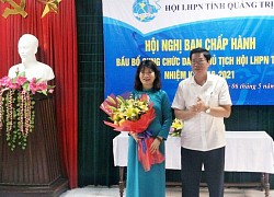 Bà Trần Thị Thanh Hà được bầu làm Chủ tịch Hội LHPN tỉnh Quảng Trị